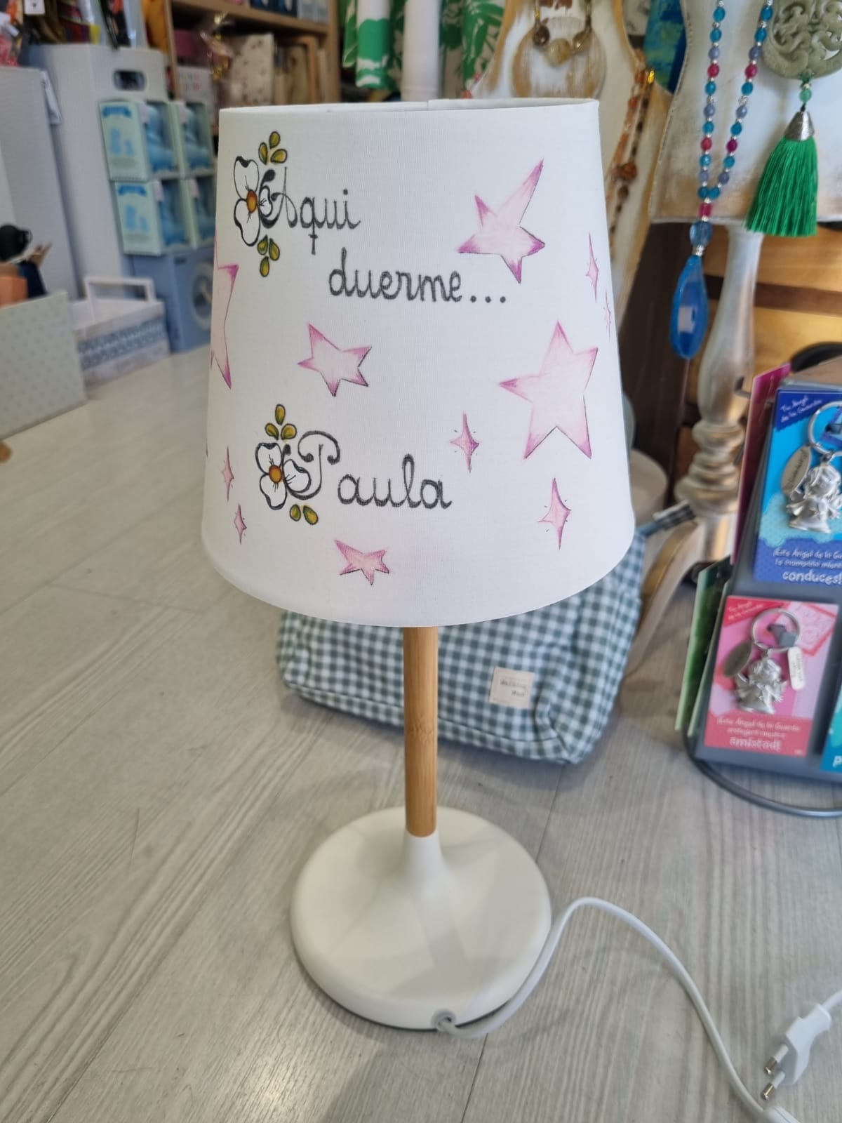 Lámpara de mesilla personalizada - Oh!Luna