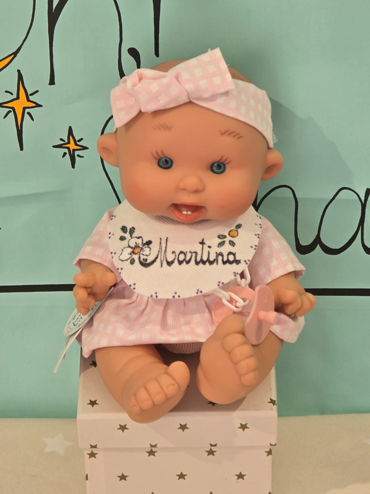 Muñeco Pepote niña sin pelo