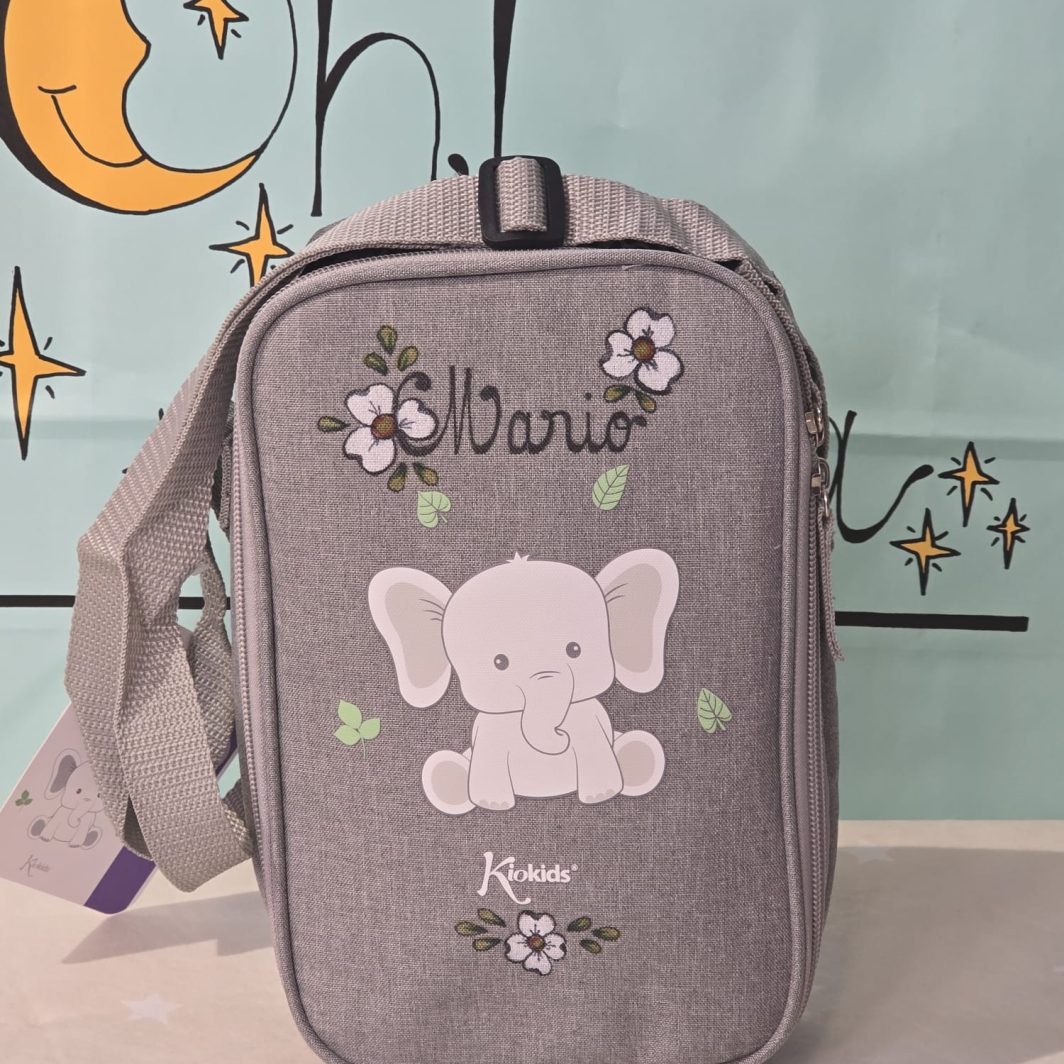 Bolsa térmica bebé elefante gris